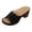 Black, variant on Womens Sandals Dressy Elegant Flutter Open Toe Floral Braid Strap Heeled for Mules with Wide Band for All Day Comfort Slippers for Women Beige,9