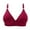 Wine, variant on Utoimkio Wireless Bras for Women No Underwire Lace Push Up Bras for Women Full Coverage Comfort Breathable Everyday Bras
