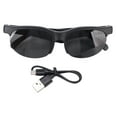 thumbnail image 2 of Lunettes de Soleil, Confortables avec Micro Intégré Haut-Parleurs Lunettes Intelligentes IP54 pour Extérieur, 2 of 7