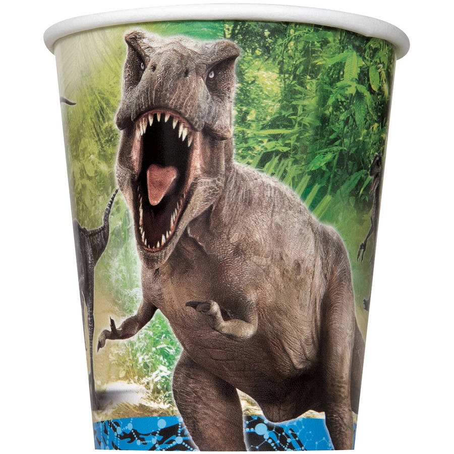9oz Paper Jurassic World Cups, 8ct