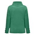 thumbnail image 4 of Kayannuo Womens Tops Long Sleeve Fall Women's Turtleneck Knitted Jumper Sweater Long Sleeve Elegant Casual Tops, 4 of 6