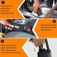 thumbnail image 3 of Anti-theft Seat Belt Lock Car Steering Wheel Lock Sturdy Anti-theft Device for Long-lasting Protection Fits Most Vehicles, 3 of 4