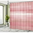 thumbnail image 4 of Ambesonne Palette Shower Curtain, Vortex Swirls Pattern Art, 69"Wx84"L, Pale Pink, 4 of 4
