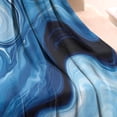 thumbnail image 3 of Light Blue Marble Flow Pattern Blanket,Comfortable Soft Flannel Throw Blanket,All Season,Warm Lightweight Blankets for Sofa Bed Couch Living Room Chair,30"x40", 3 of 4