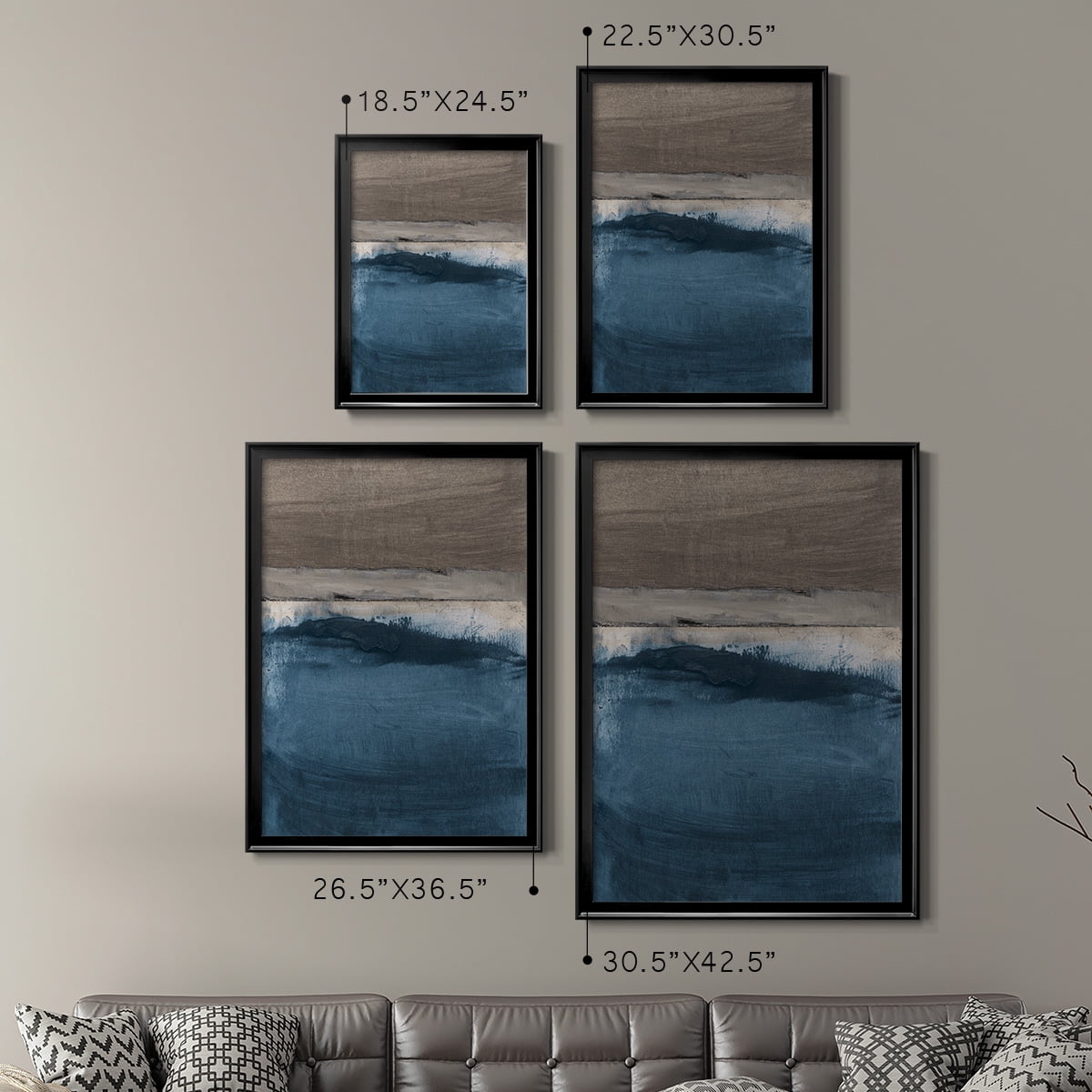Midnight Sky Premium Framed Print - Ready to Hang