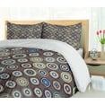 thumbnail image 5 of Ambesonne Geometric Duvet Cover Set, Abstract Big Dots, 2-Calking, Multicolor, 5 of 7