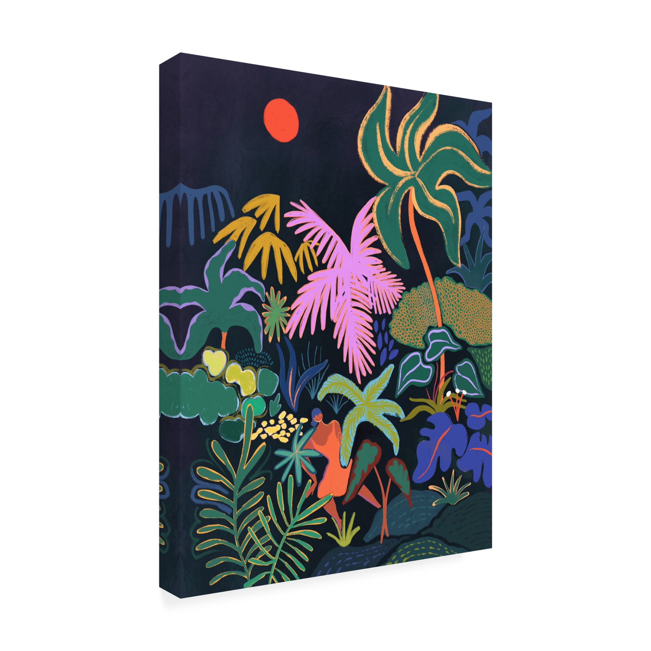 Trademark Fine Art Arty Guava Lost No2 Canvas Wall Art