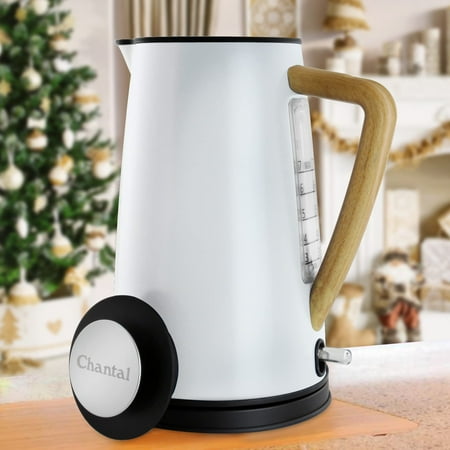 Chantal 1.8 qt Oslo Ekettle Electric Water Kettle Matte White