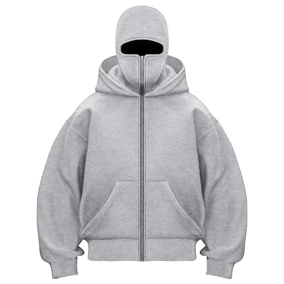 Gibobby Zip Up Hoodie Jackets for Women Womens Zip Up Hoodie Cropped Sweatshirts Thumb Hole Jackets Fall Winter Coat(XL,Grey)