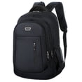 thumbnail image 4 of Xierya-mochila informal para hombre, morral de viaje, ocio, negocios, tendencia de moda, mochilas escolares para estudiantes, color negro, 4 of 4
