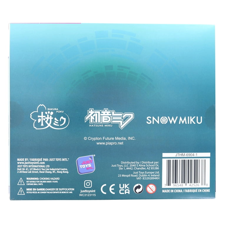 Hatsune Miku 5-Piece Backpack Hanger Collectors Box - Walmart.com