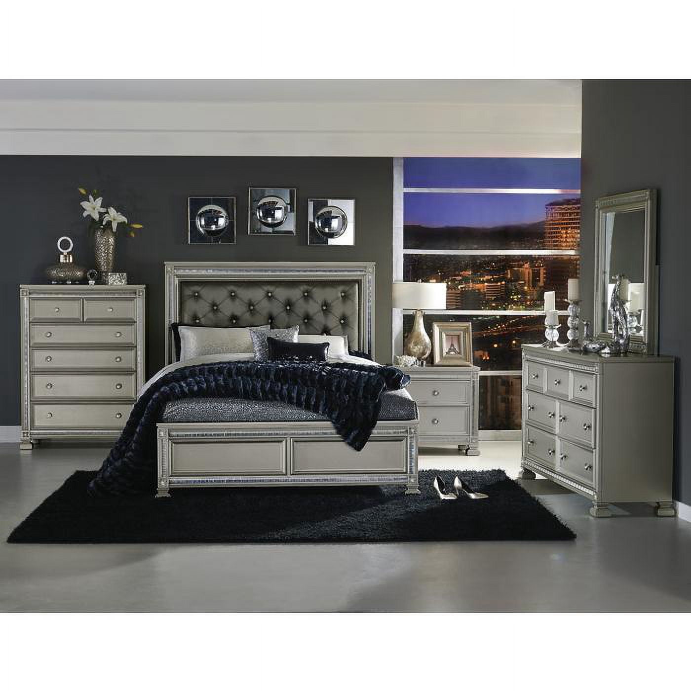 Cotterill Collection Sleek Transitional Elegance in Gray