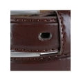 thumbnail image 2 of CTM Kid's Leather 1 inch Dress Belt with Square Buckle (Pack of 2), 2 of 3