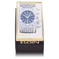 thumbnail image 2 of Elgin Adult Male Watch in Silver and Blue in Alloy (FG180014), 2 of 3
