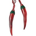 thumbnail image 1 of Guirnalda de luces Led con chiles, guirnalda de hadas, lámpara colgante de pimiento rojo alimentada por batería para decoración festiva de Año Nuevo, 1 Juego de color rojo, 1 of 5