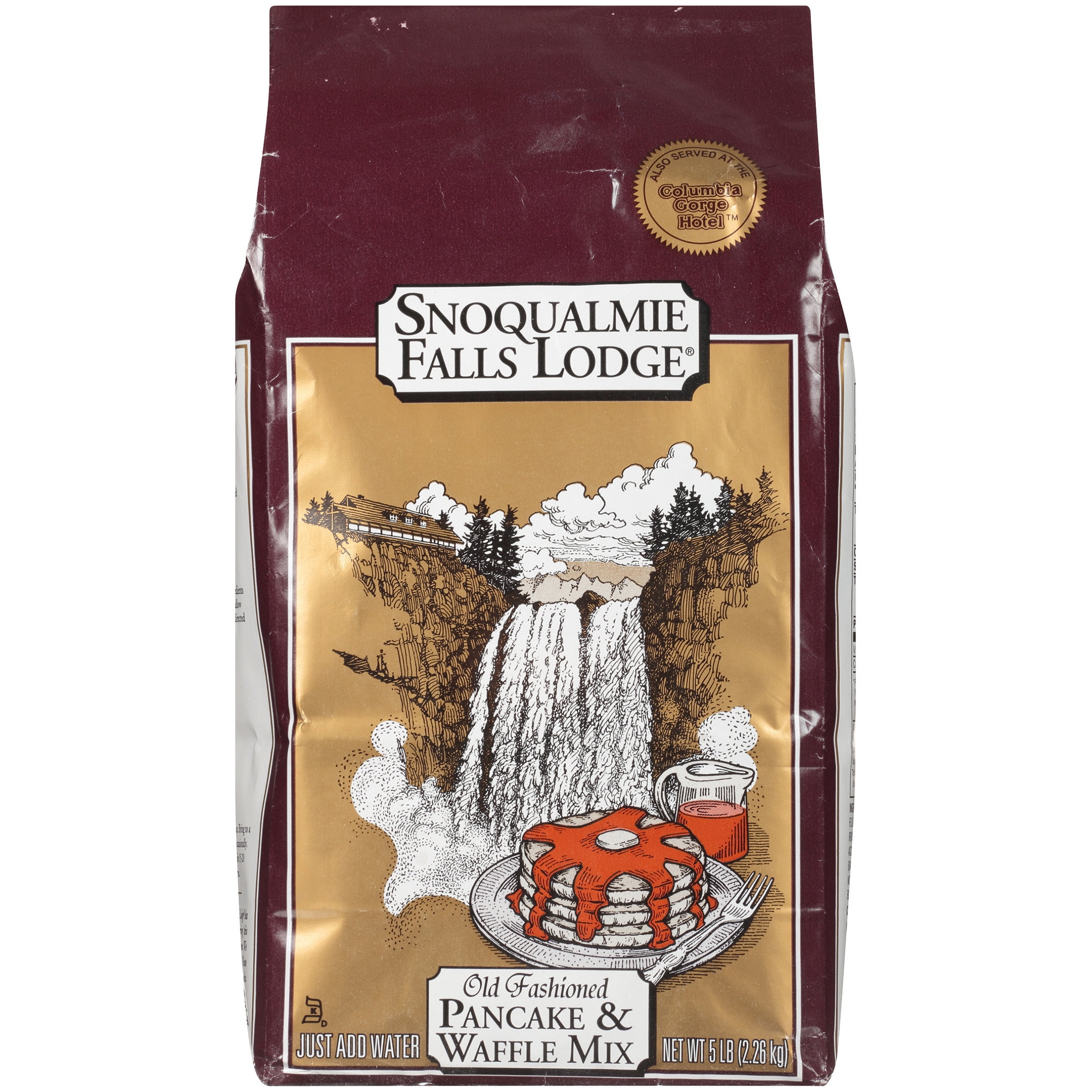 Snoqualmie Falls Lodge® Old Fashioned Pancake & Waffle Mix 5 lb. Bag