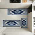 thumbnail image 2 of IsecretJoy Non Slip Kitchen Rugs Sets of 3, Washable Kitchen Mats for Floor Waterproof & Stain Resistant Runner Rug for Kitchen, Laundry Room, Hallway, 2 of 9