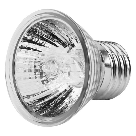 Reptile Heating Light Heat Lamp 25W 50W 220~240V Heating Light Reptile Heating Light Aquarium Heating Light Accessory for Reptile Lizard (25W)