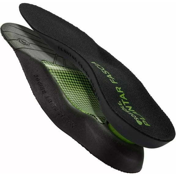 Sof Sole Arch Womens Insole Size 5/11, Color: Black/Green