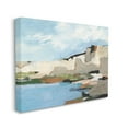 thumbnail image 3 of Seaside Cliff Abstract Landscape Landscape Painting Gallery Wrapped Canvas Print Wall Art, 3 of 7