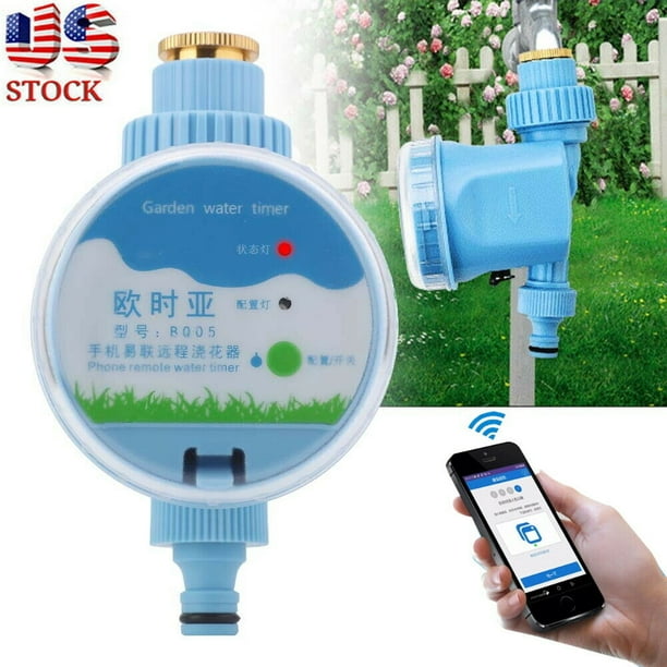 Electronic WiFi Remote Control Garden Irrigation Water Timer Sprinkler