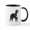 White/Black Inside, variant on CafePress - Bernese MD (Stand) Mug - 11 oz Ceramic Mug - Novelty Coffee Tea Cup