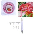 thumbnail image 1 of LED Rhinestones Pickup Tool, Rhinestone Painting Pen Portable Safe Purple  for Nail Salon for  Stitch, 1 of 8