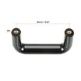 thumbnail image 3 of Unique Bargains M8 Plastic Pulls Handle 90mm Hole Centers Black, 3 of 5