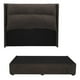thumbnail image 1 of Recámara King Size Becca Chocolate con Cabecera + Box Base Cama, 1 of 8