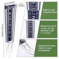 thumbnail image 3 of 4 Pcs 5 Inch Capacity Rain Gauge Outdoor Easy to Read, 3 of 5