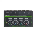 thumbnail image 1 of HA400 PRO Amplificador de Audio Mini Amplificador de Audio para Auriculares Estéreo de 4 Canales para Clubes Pequeños Enchufe Doméstico de EE. UU., 1 of 8