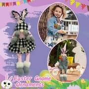Aligament Easter Decor Faceless Dwarf Decoration Ornaments Rabbit Plush Doll Rudolph Doll
