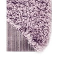 thumbnail image 7 of Unique Loom Infinity Shag Collection Area Rug - Jinko (8' Round Lavender), 7 of 7