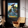 thumbnail image 6 of Epic Art 'Toluca Mexio Fountain Eagle Firmado' by Pedro Gavidia, Acrylic Glass Wall Art, 24"x36", 6 of 8