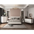thumbnail image 5 of Acme Furniture Carena Mirror, White & Brown Finish, 5 of 5
