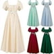 thumbnail image 1 of Medieval Women's High Waist Ball Dress Bridgerton Victorian Tea Party Dress Vintage Cosplay Dress S-3XL, 1 of 3
