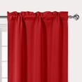 thumbnail image 3 of Cortina DWCN con cenefa navideña, color rojo, opaca, 132 x 46 cm, 3 of 8