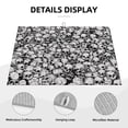 thumbnail image 3 of Skulls Head Gothic Skull Large Kitchen Drying Mat 18x24 Inch Ultra Absorbent Dish Drying Mats Foldable Countertop Protector, 3 of 8