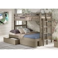 thumbnail image 2 of My Bed Now Olympus Twin-over-Full 2-Drawer Wood Bunk Bed w/ Ladder in Brown, 2 of 6