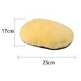 thumbnail image 2 of 2pcs Natural Wool Car Wash Mitt Extra Sheepskin Wash Mitt, 2 of 5