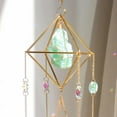 thumbnail image 2 of Dalrosia Crystal Suncatcher-Window Hanging Garden Suncatcher Healing Blue Crystal Rainbow Maker Handmade Indoor Outdoor Car Charm Garden Decor, 2 of 3