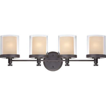 400 Iron - Bathroom Vanity 4 Light With Sudbury Bronze Finish Iron Medium Base 30 inch 400 Watts