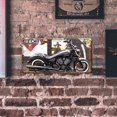 thumbnail image 2 of Placa de matrícula de motocicleta Triumph, placa de letrero de estaño de Metal, pinturas decorativas de hierro Tmvgtek Para estrenar, 2 of 9