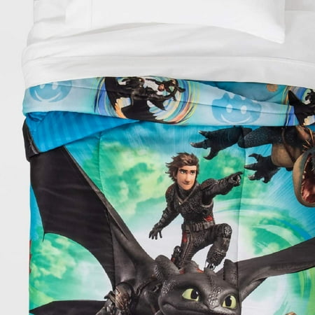 How To Train Your Dragon Twin Reversible Comforter And 3 Piece How To Train Your Dragon Twin