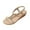 Beige, variant on KBODIU Women's Open Toe Buckle Ankle Platform Wedge Sandals Women's Fish-mouth Slip-on Slope Heel Casual Bohemian Rhinestone Roman Sandals
