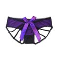 thumbnail image 4 of Gibobby Tangas de sexy mujer Ropa interior Mujer Tanga Sexy Bragas Tanga Encaje Palabra Pantalones Damas Calzoncillos(Morado,Talla única), 4 of 4