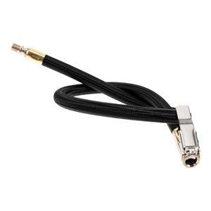 HAMPPLIES Car Inflator Extension Tube Inflator Tube with Chuck Black 1Set for Bike Riders