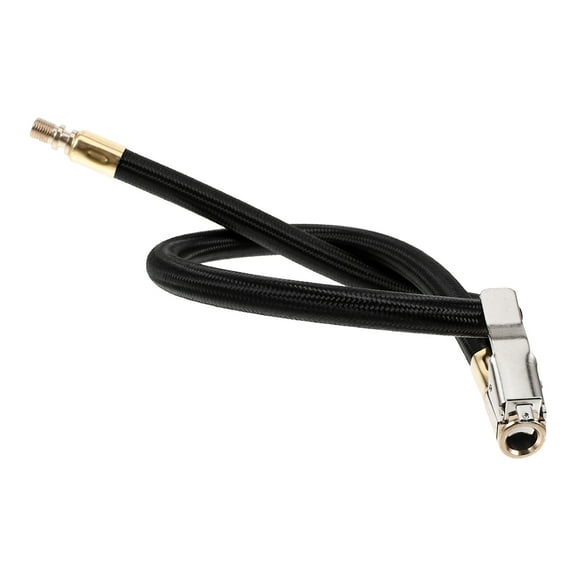 Worgeous Tire Inflator Hose Extension Tube with Quick Inflation Chuck Adapter for Car Motorcycle and Bicycle High-Pressure Air Inflator Pump Hose Attachment