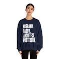 thumbnail image 3 of Architect Dad Fathers Day Birthday Ideas Sweatshirt, Gifts, Crewneck, 3 of 4