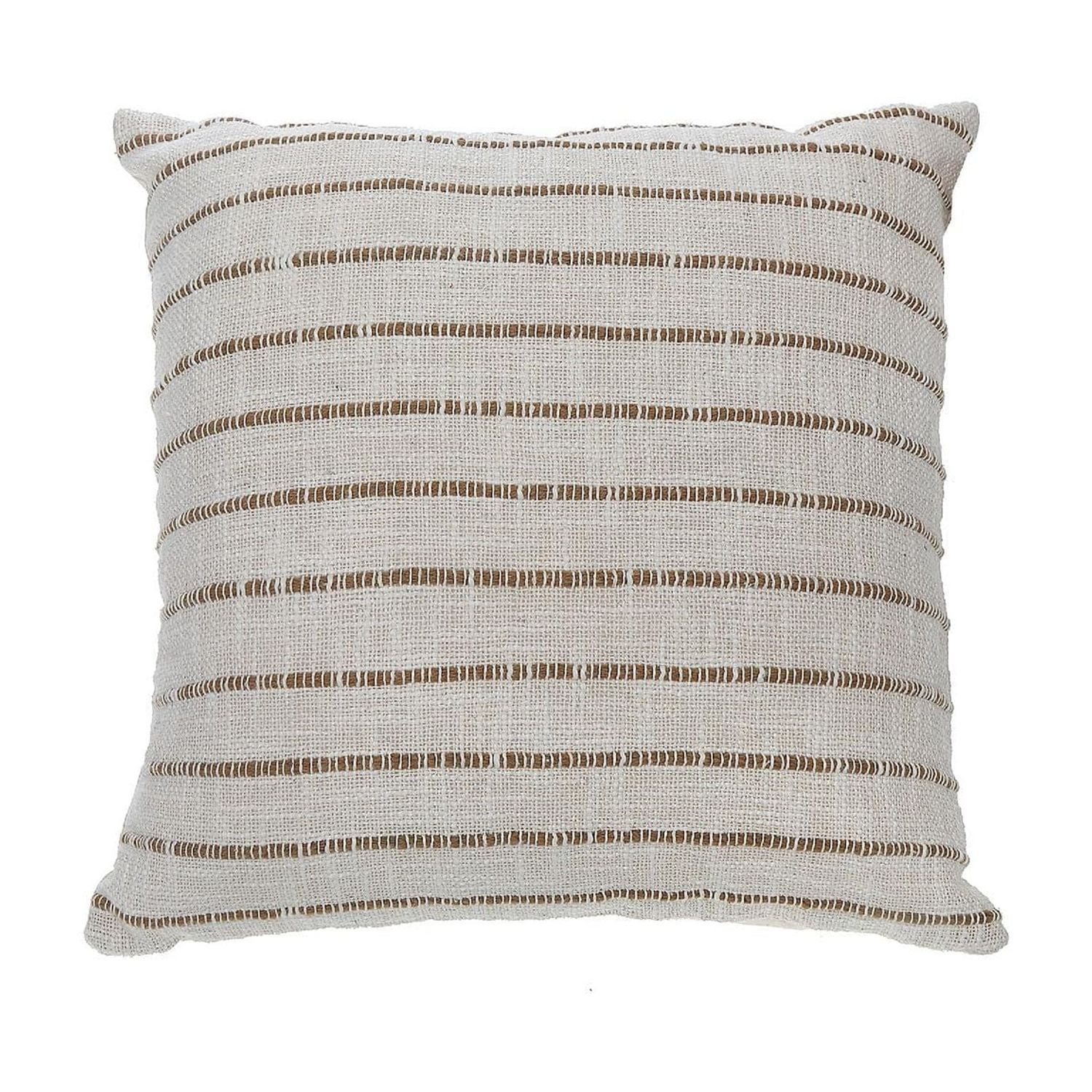 Coton Coussin De Côte De Coton 18 X 18 - Ensemble De 2